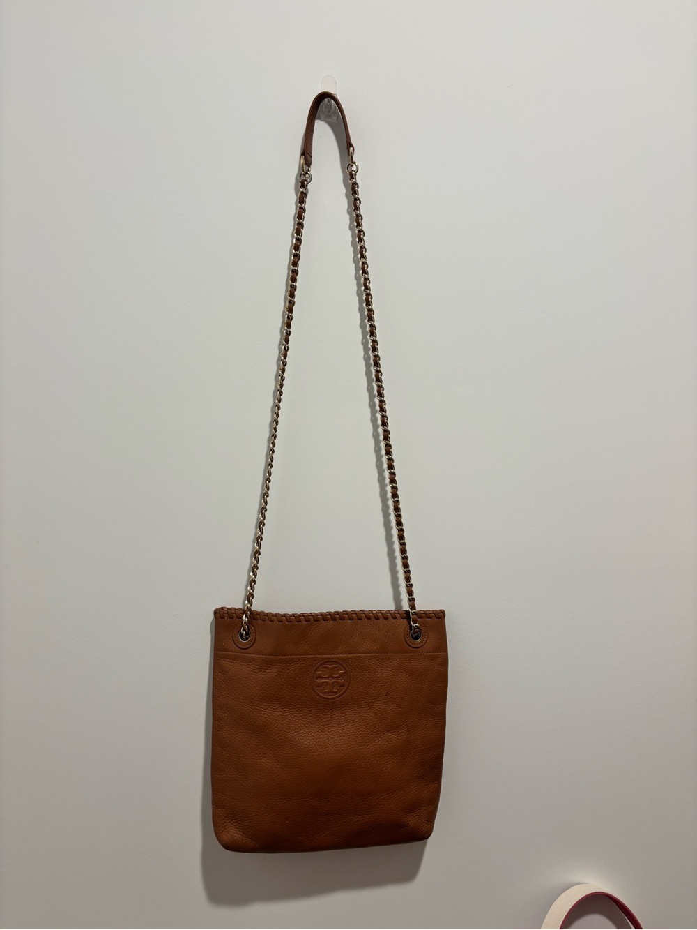 💕Tory Burch Marion Pebbled Leather with Whipped Stitching💕 - Picture 8 of 9